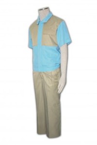 D042 polyester uniform design 